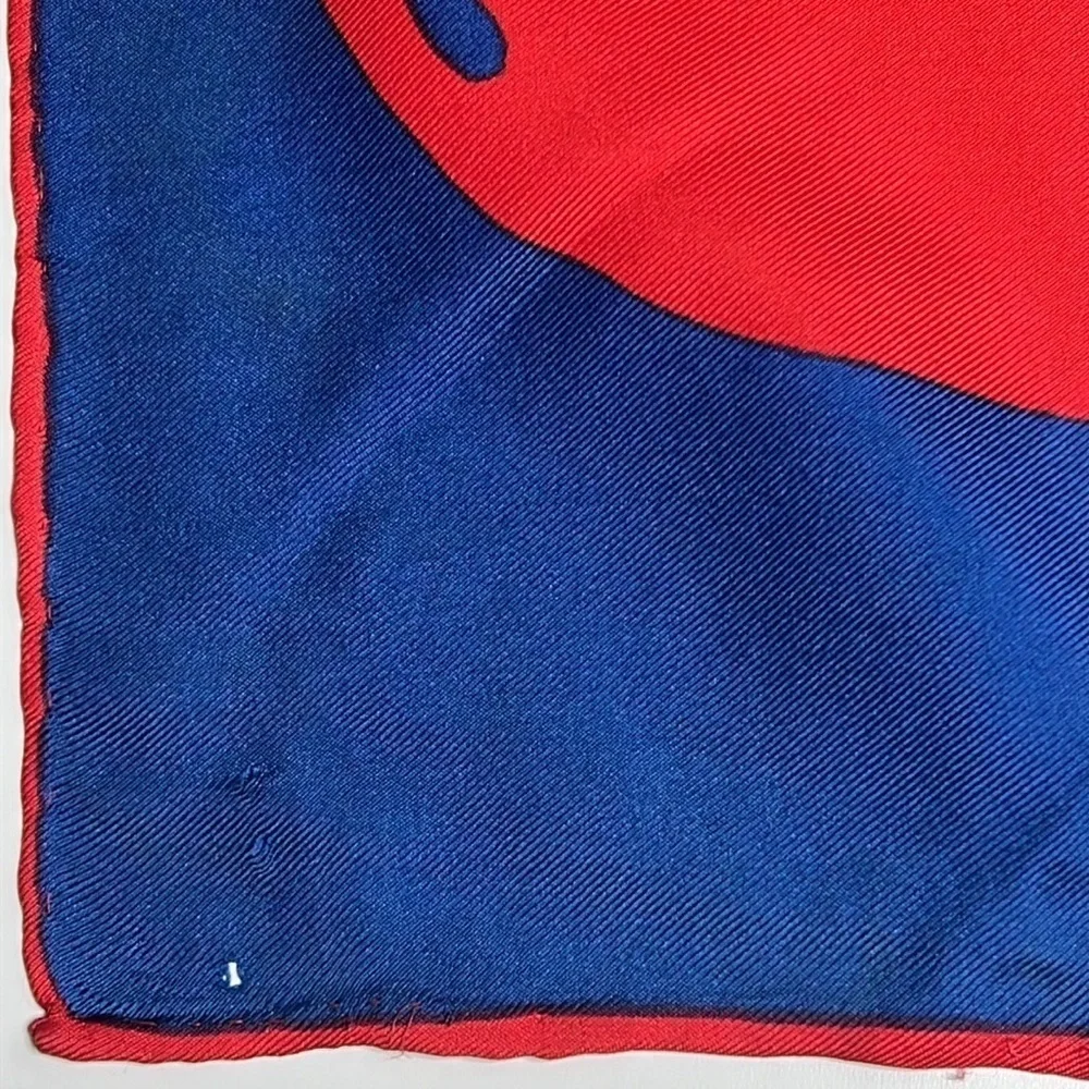Dior Christian Dior Miss Dior Put-Put 30” Vintage 1960’s Silk Scarf